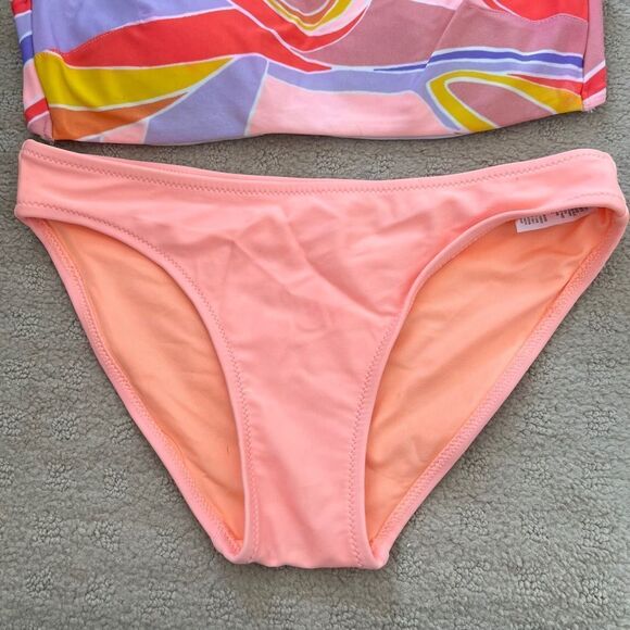 Aerie Neon Multicolor "The Boardwalker Bikini Bathing Suit - Picture 4 of 10